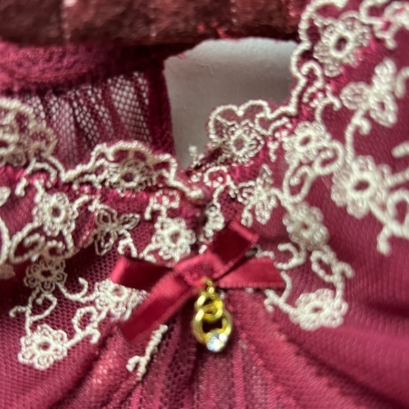 Blush‎ Pin Stripe Slip Nighty - Picture 4 of 6